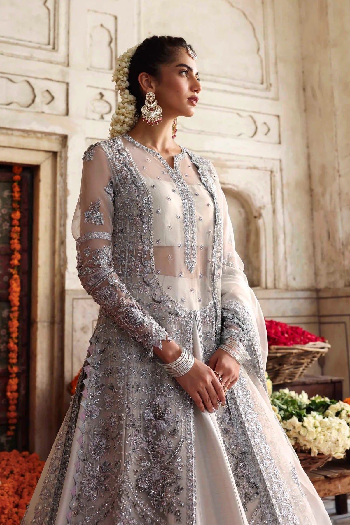 Akbar Aslam Safina Style — Mairaz Lehenga