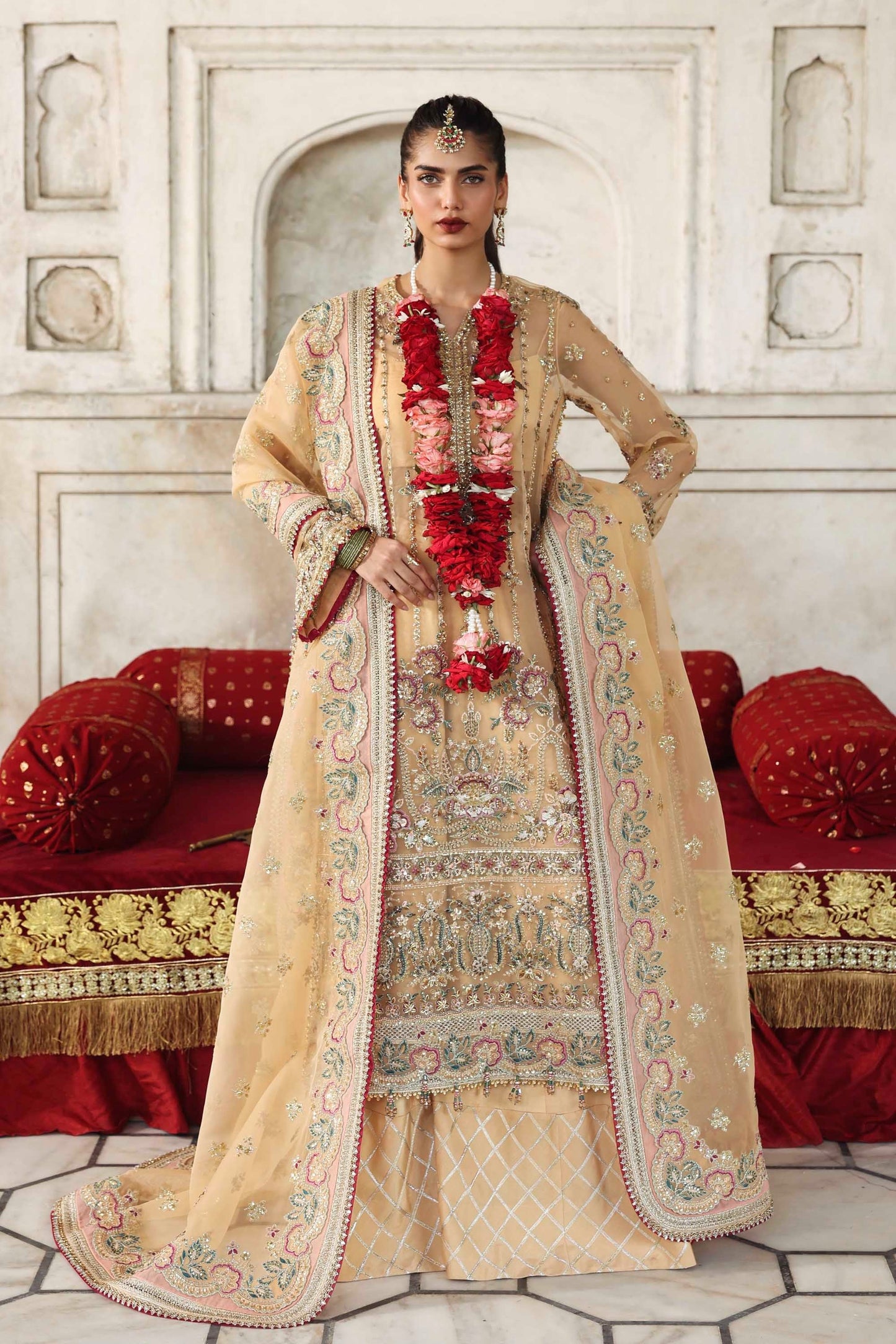 Akbar Aslam Mishil Style — Mairaz Three-Piece Suit