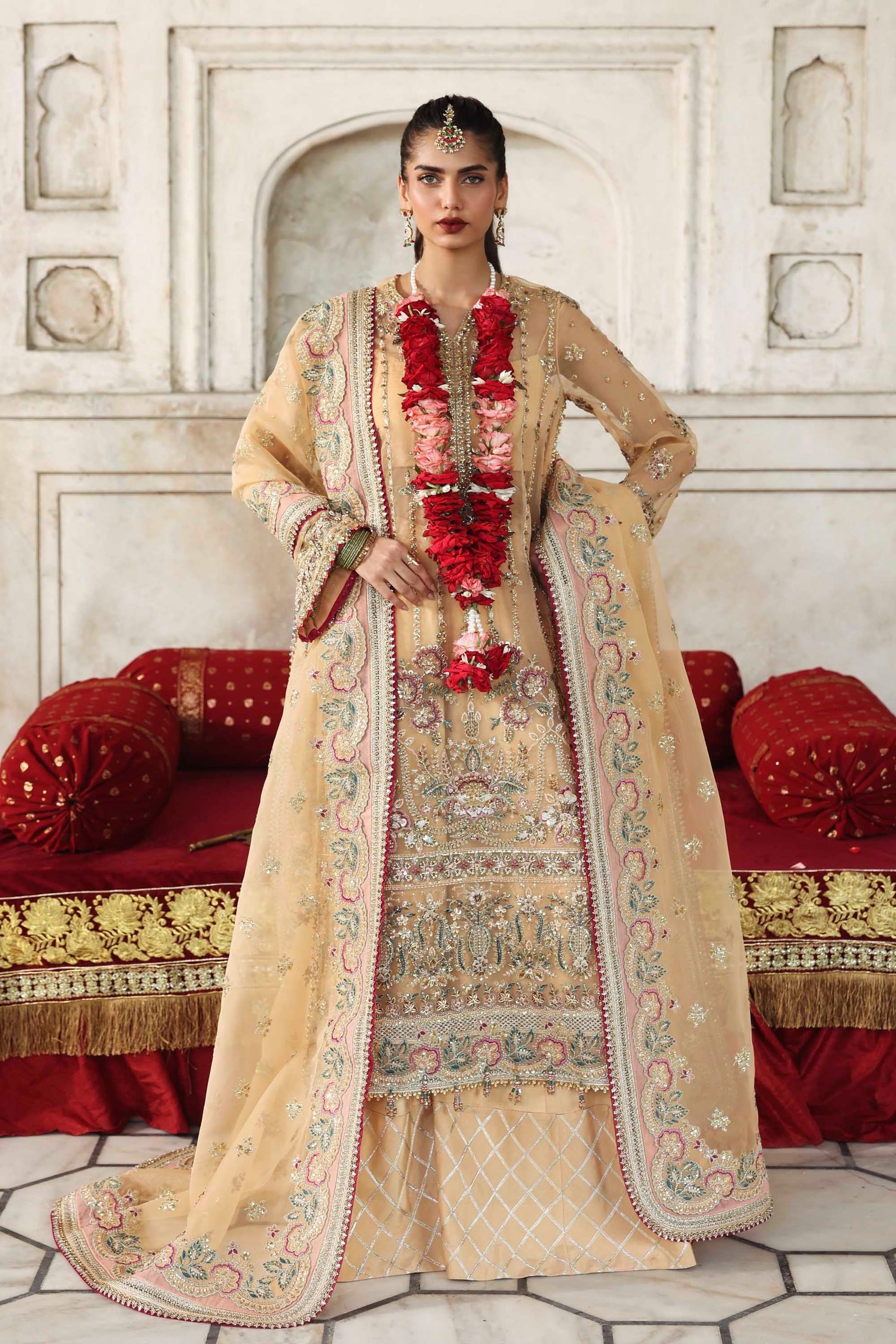 Akbar Aslam Mishil Style — Mairaz Three-Piece Suit