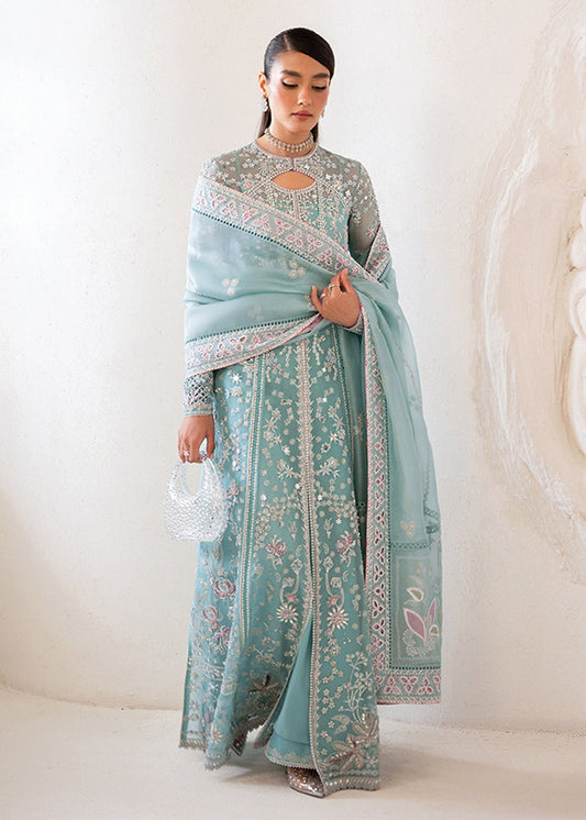 Suffuse Iyara Style — Mairaz Ice Blue Wedding Maxi