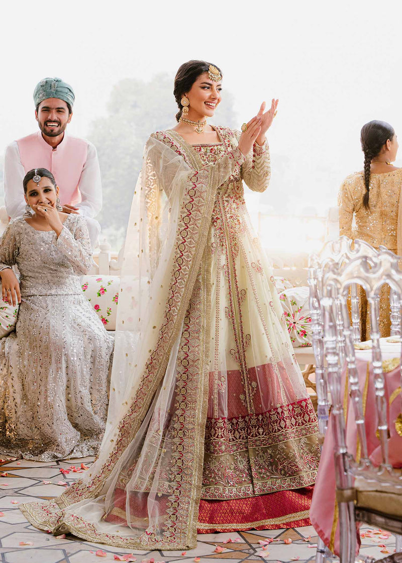 Akbar Aslam Kaneel U-1504 Style — Mairaz Wedding Maxi