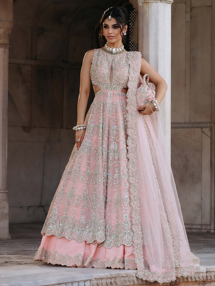 Kanwal Malik Bridal Maxi Bareeze Net Style