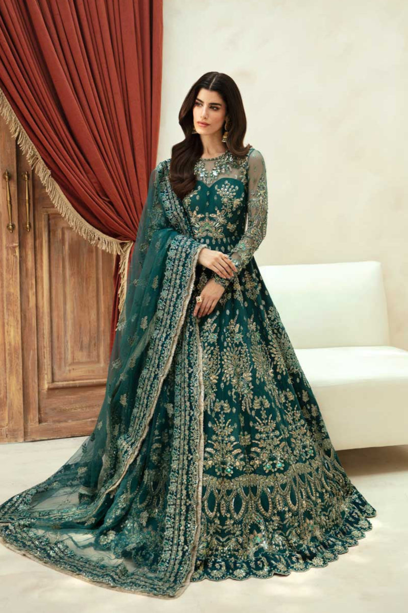 Akbar Aslam Luxor U-1560 Style — Mairaz Phlox Wedding Maxi