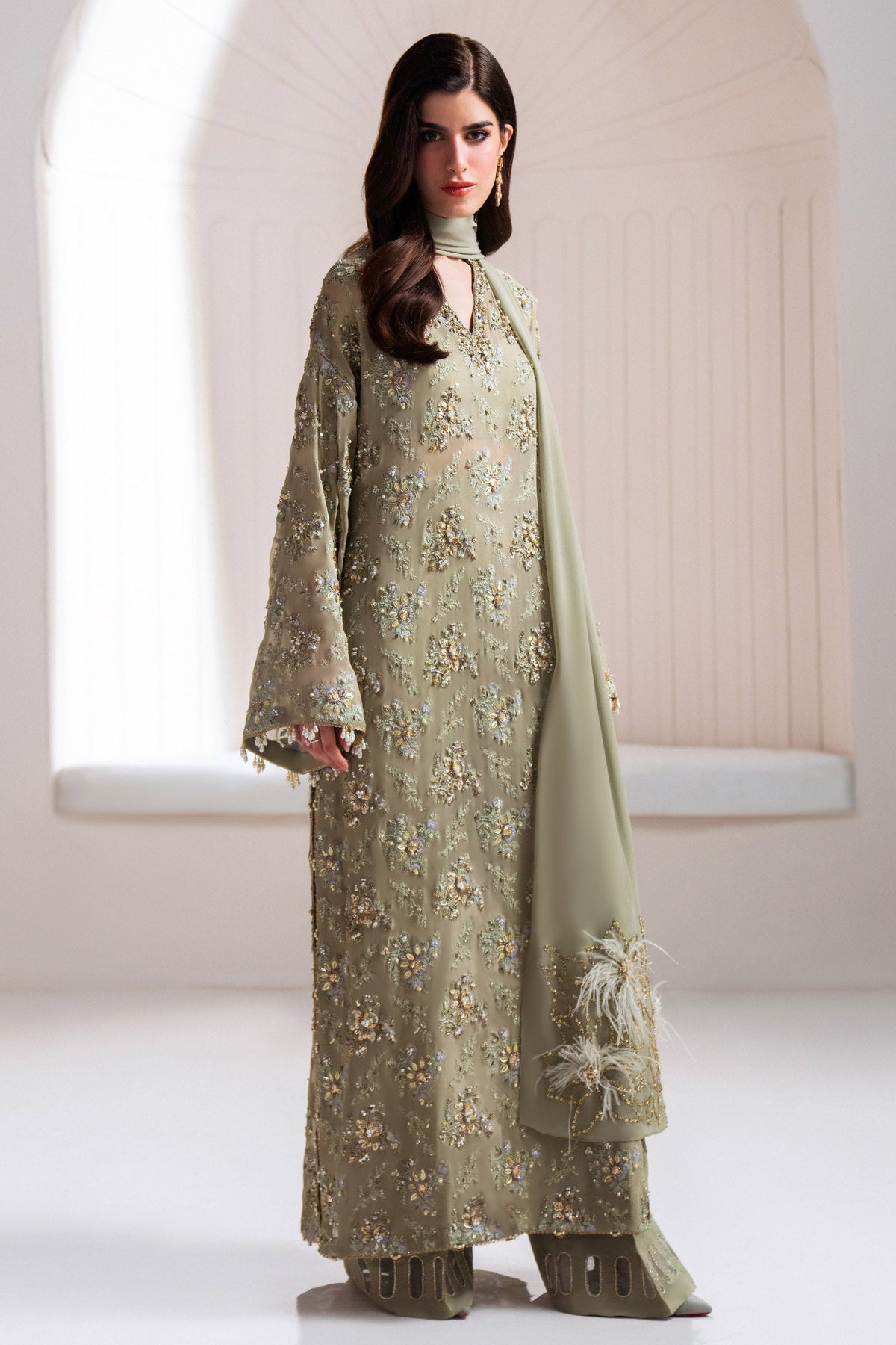 Clarté, made by MAIRAZ — full-length front; design reference