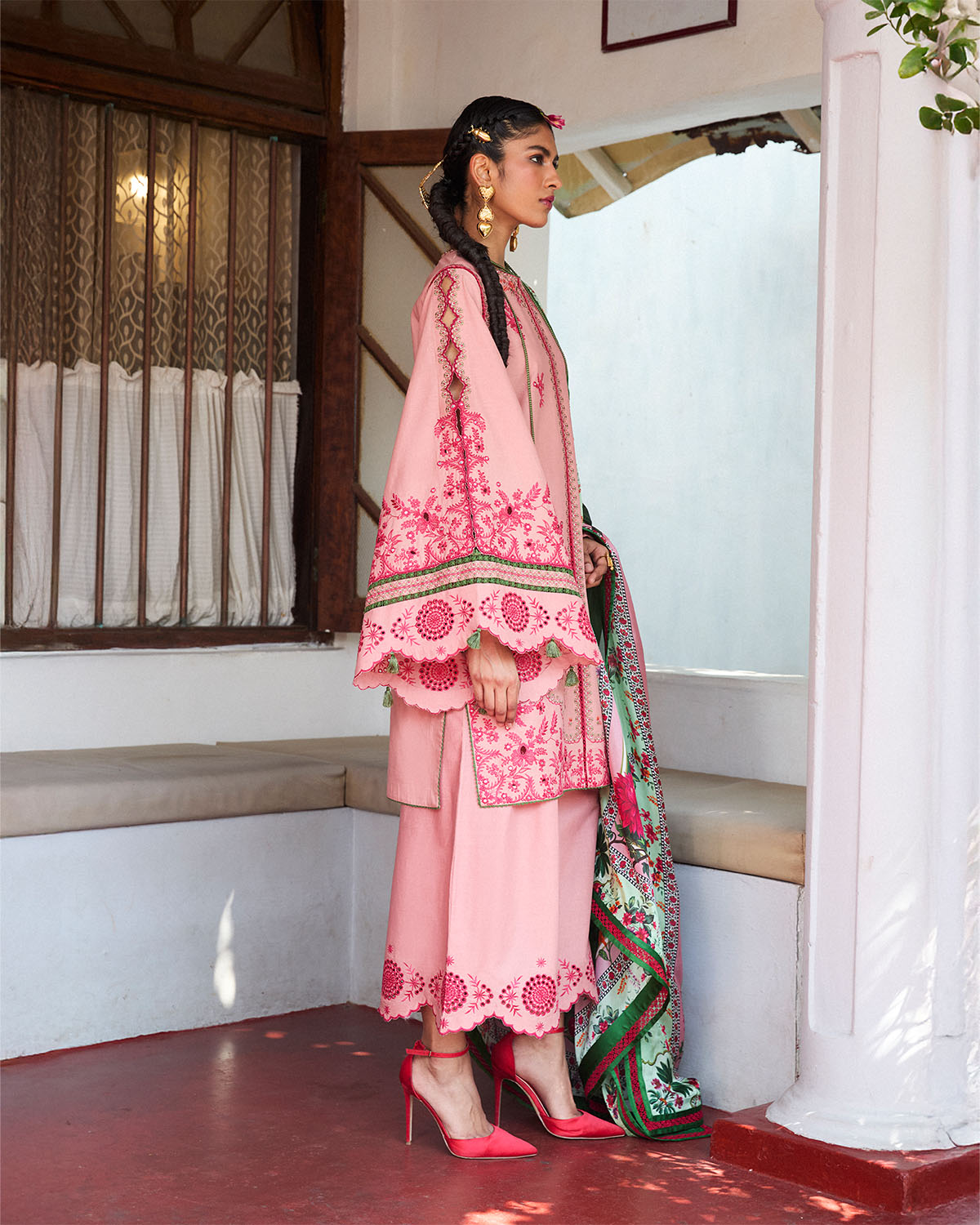 Hussain Rehar – Pink & Sea Green Style — source-design reference, additional view 2