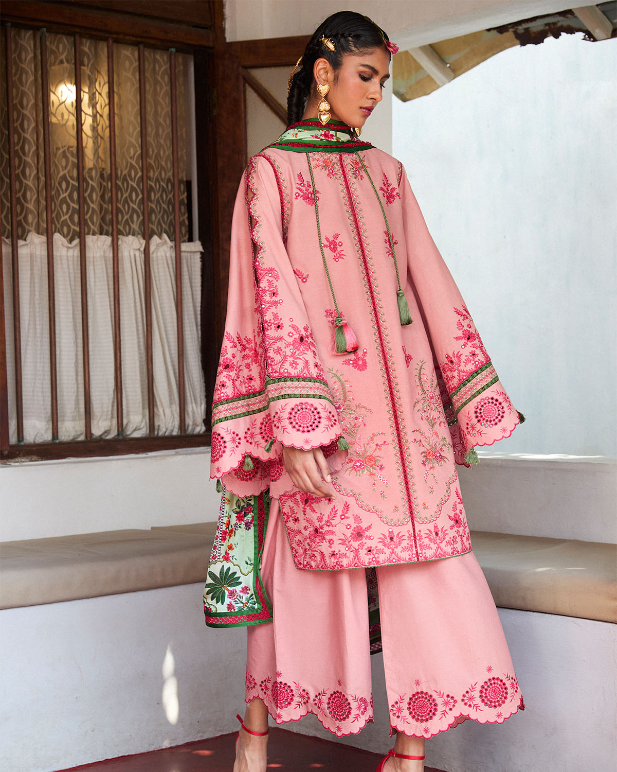 Hussain Rehar – Pink & Sea Green Style — source-design reference, additional view 4