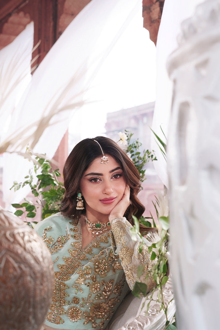 I-258 Afsanay skin pishwas, reference outfit photograph 5 — Made by Mairaz reproduction