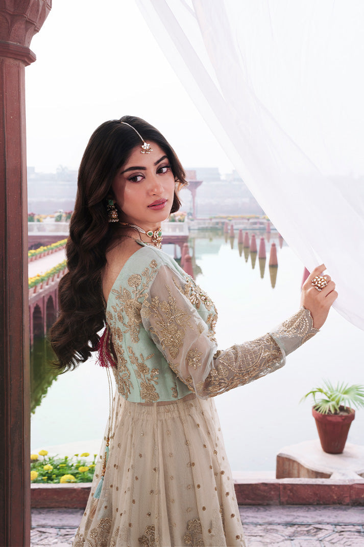 I-258 Afsanay skin pishwas, reference outfit photograph 6 — Made by Mairaz reproduction
