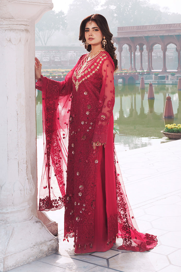 I-263 Ishq red shirt suit, reference outfit photograph 3 — Made by Mairaz reproduction