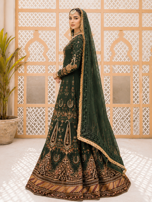 Maria B – Green Bridal Maxi Style — source-design reference, additional view 2