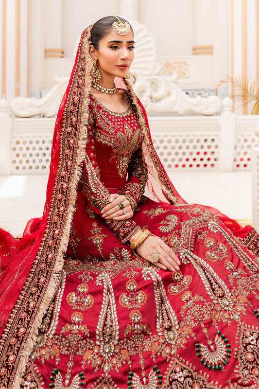 Maria B – Red Bridal Maxi Style — source-design reference, additional view 2