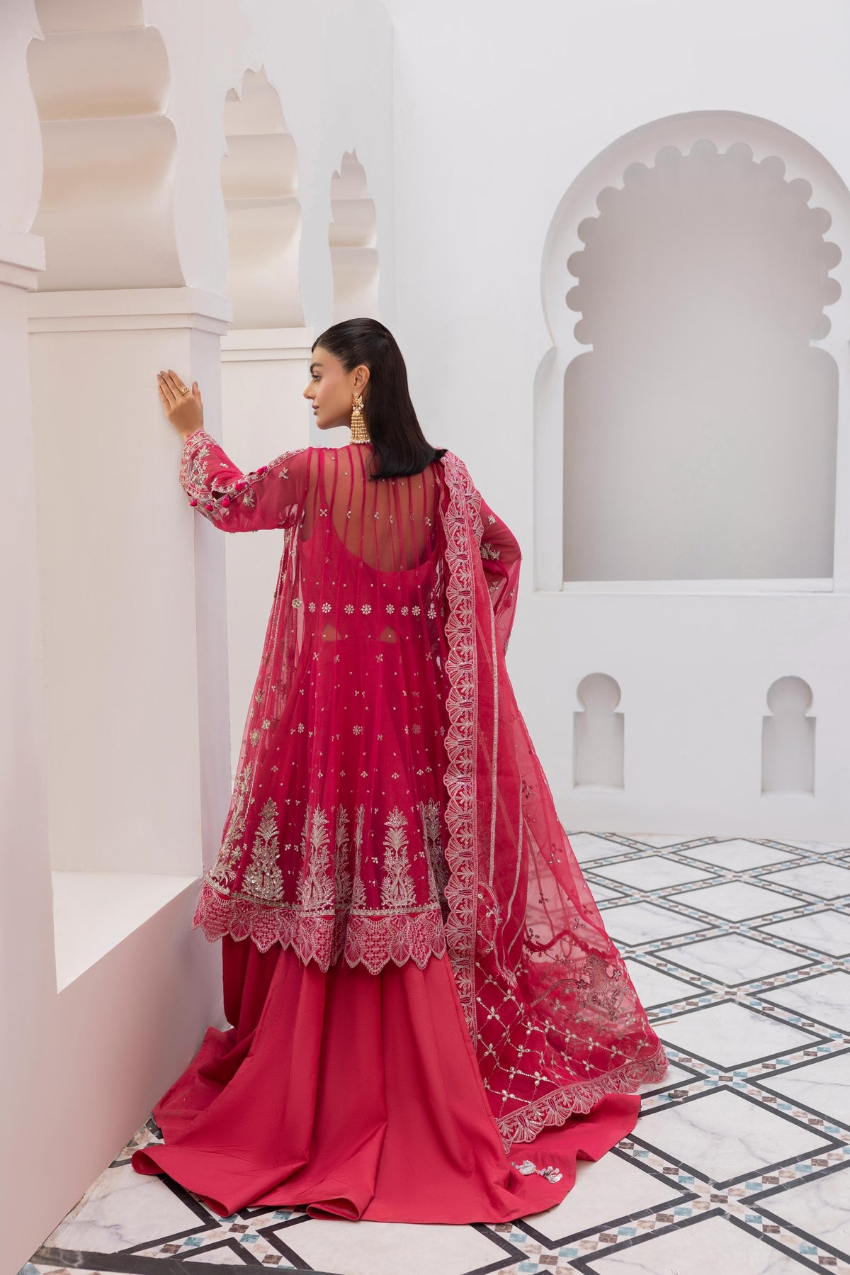 Mehrisa, made by MAIRAZ — full-length back, design reference