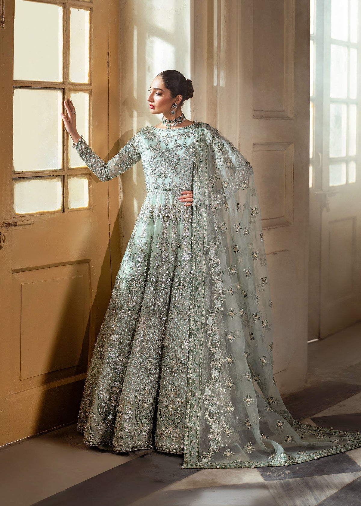 Minha pistachio maxi, reference outfit photograph 7 — Made by Mairaz reproduction