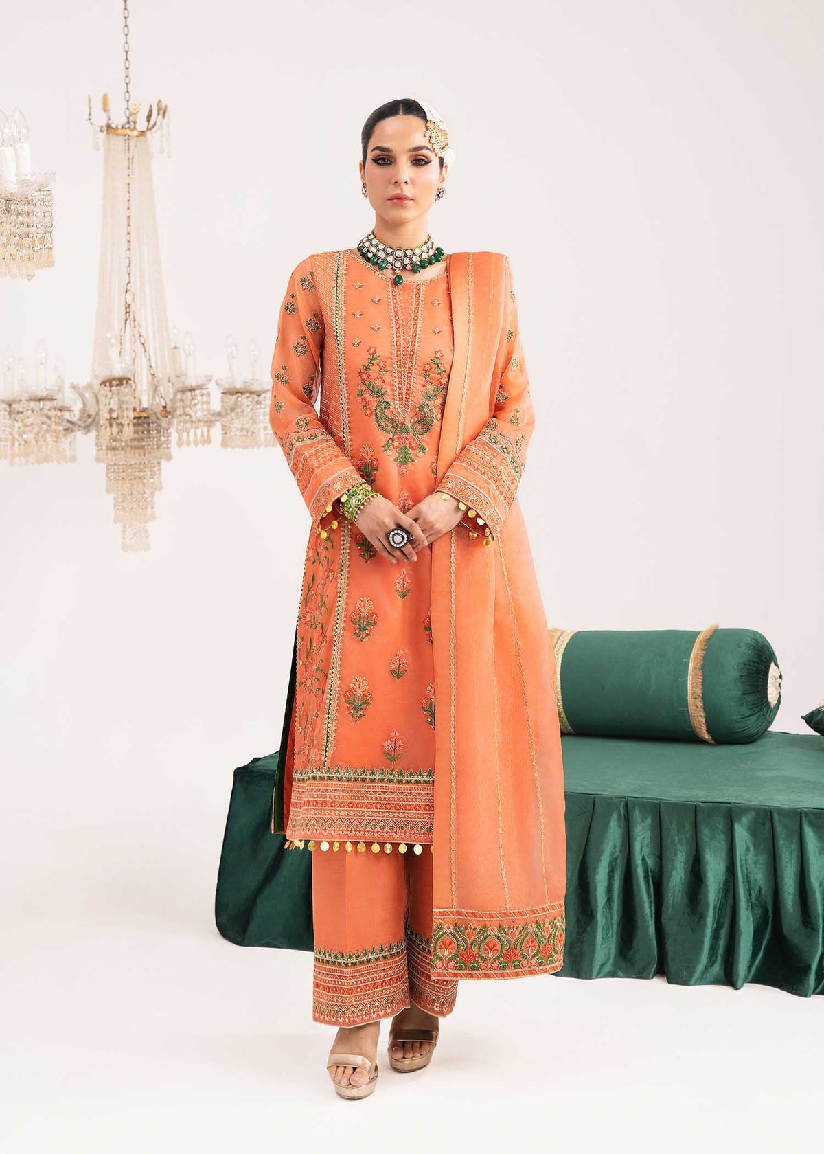 Niloofar carrot shirt suit, reference outfit photograph 7 — Made by Mairaz reproduction