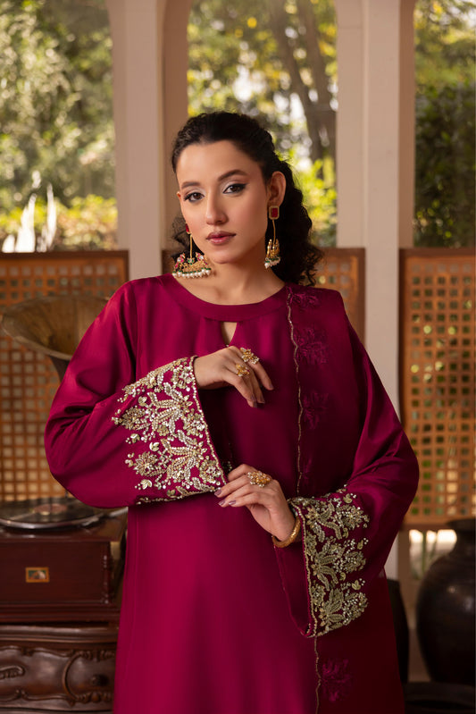 Roya, made by MAIRAZ — sleeve embroidery, design reference