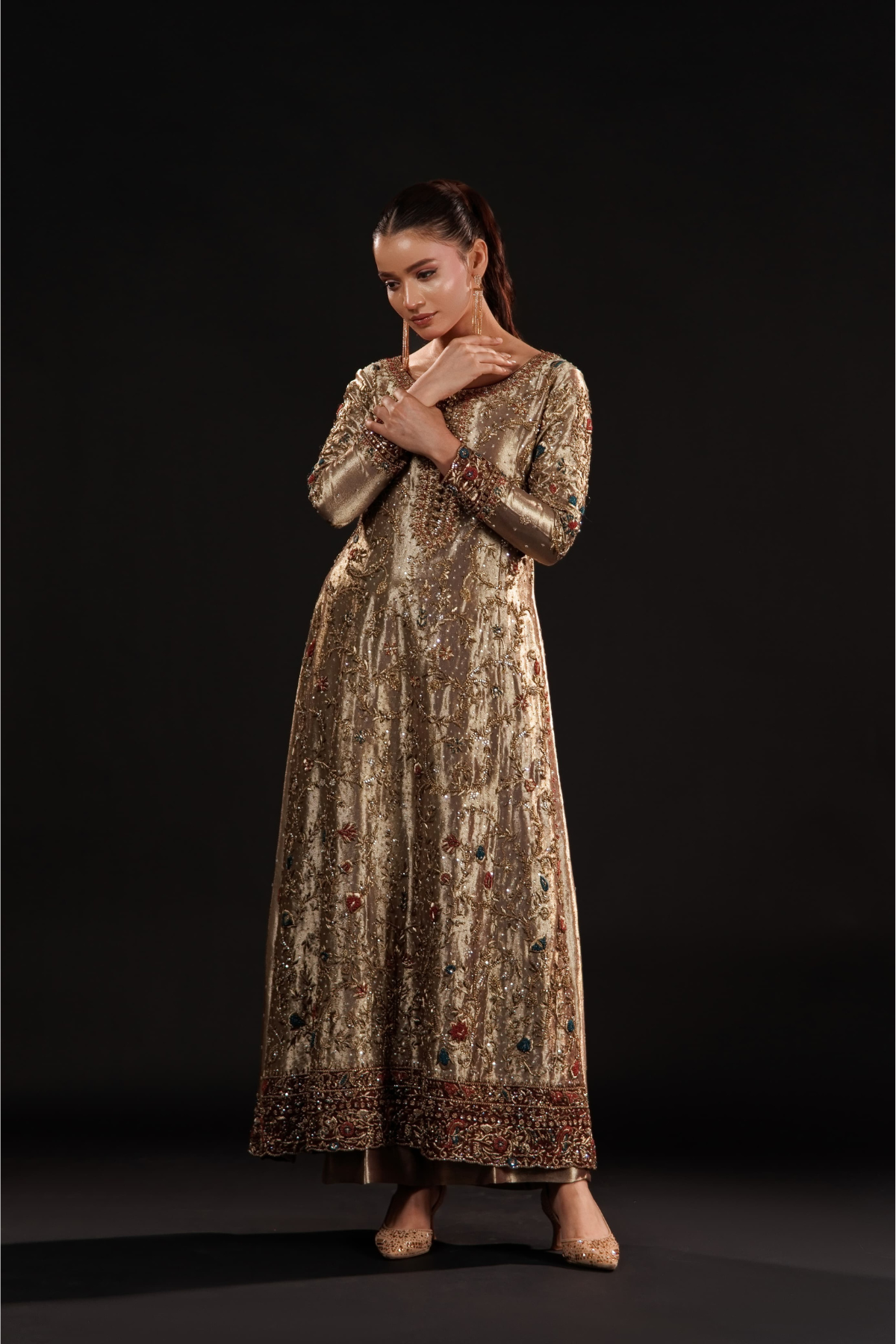 Usama Silk Gilded Mosaic Style — source-design reference, additional view 4
