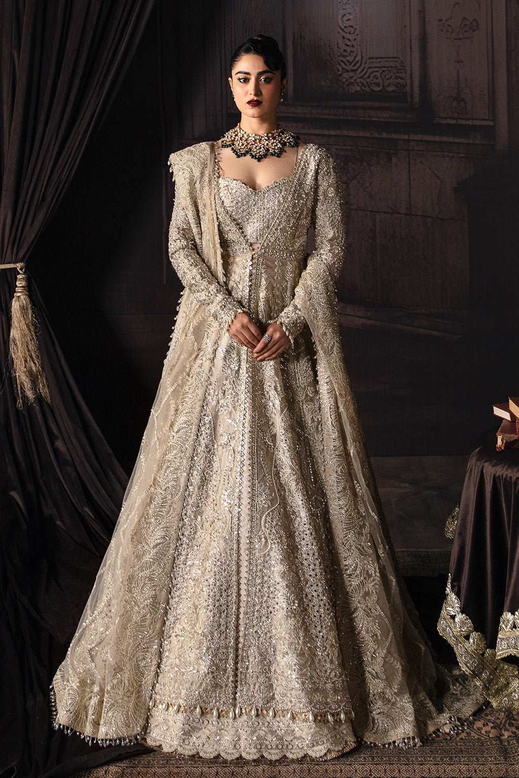 Afrozeh Margaret Style — Mairaz Golden Wedding Maxi