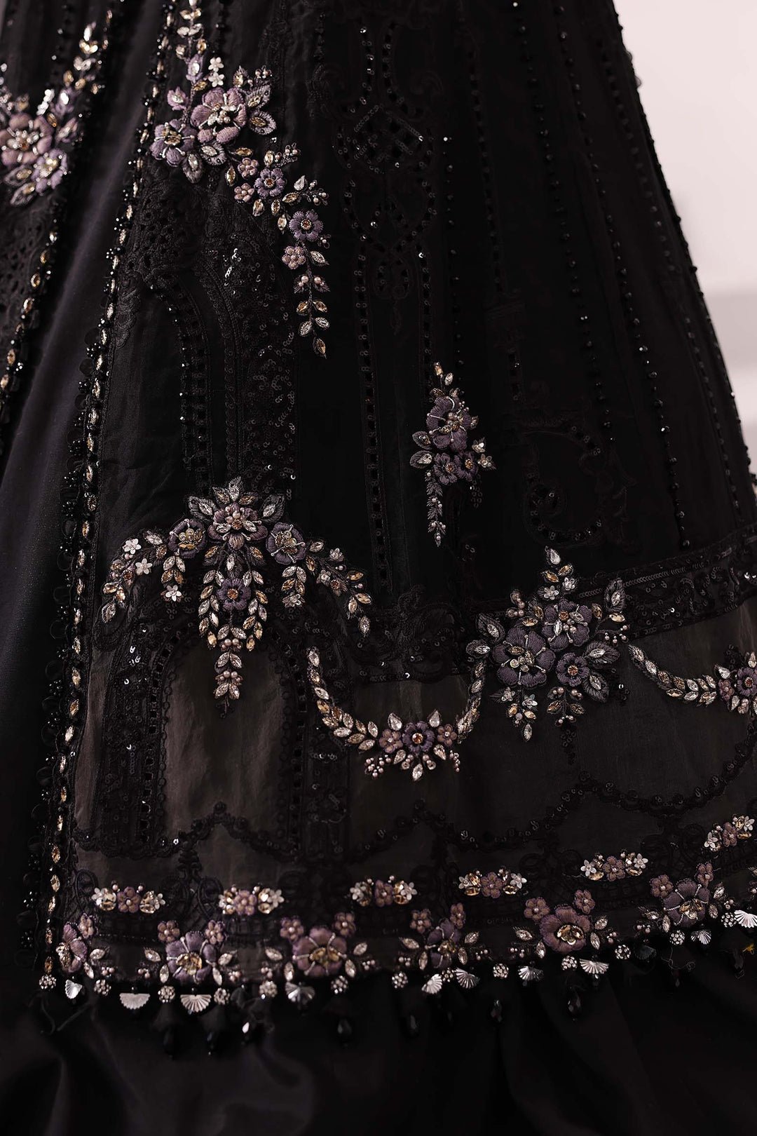 Maria B BD-3004 style reference, Black Maxi, view 12
