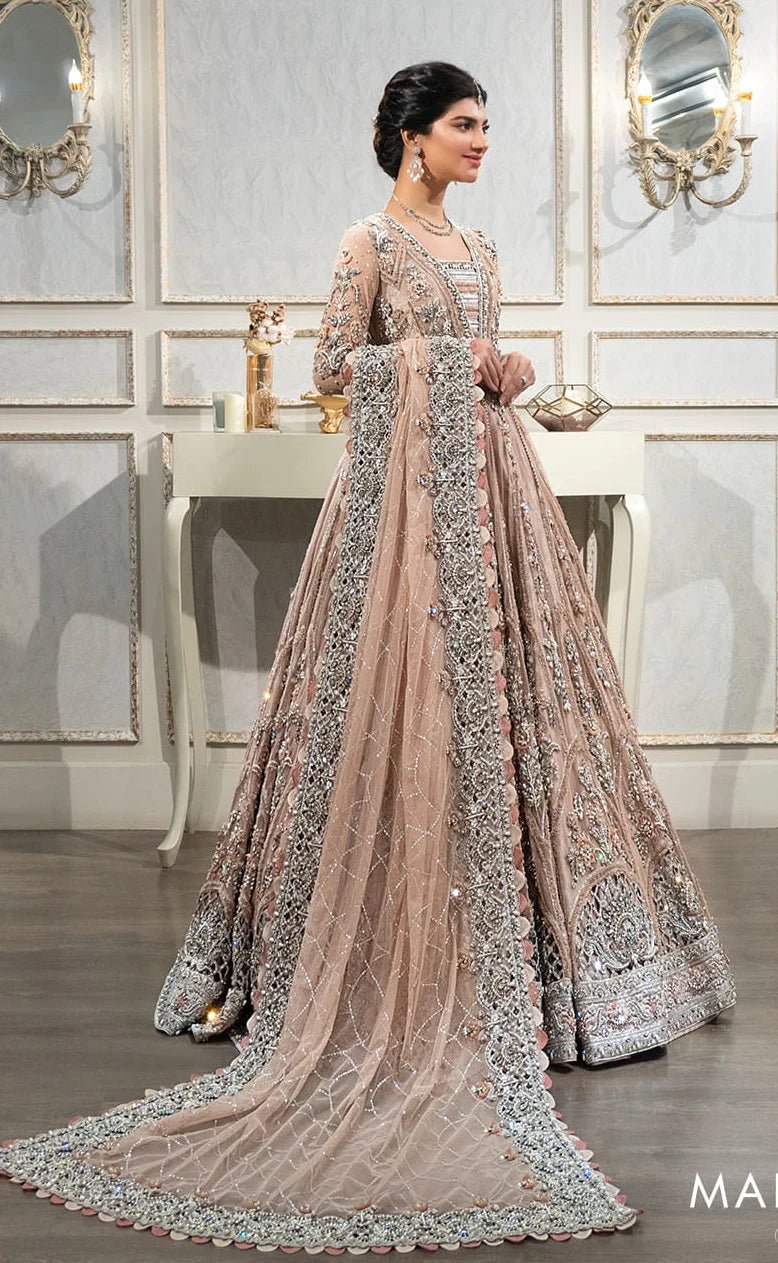 Maria B Estelle EX-142 style reference, Blush Pink Maxi, view 2