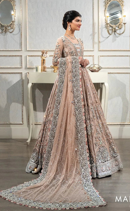Maria B Estelle EX-142 style reference, Blush Pink Maxi, view 2