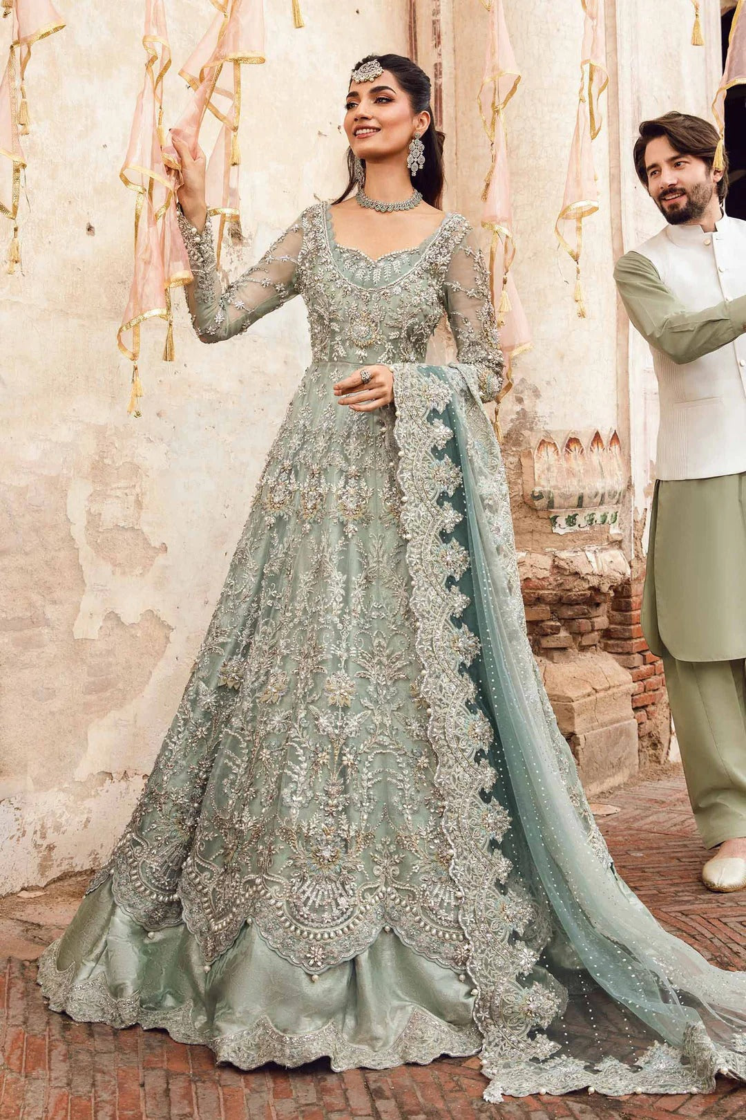 Maria B MC10-04 Bridal Couture Style