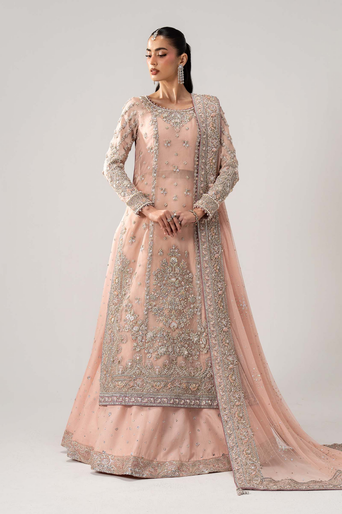 Velmira MC 26V1 13 Powder Pink full length front view
