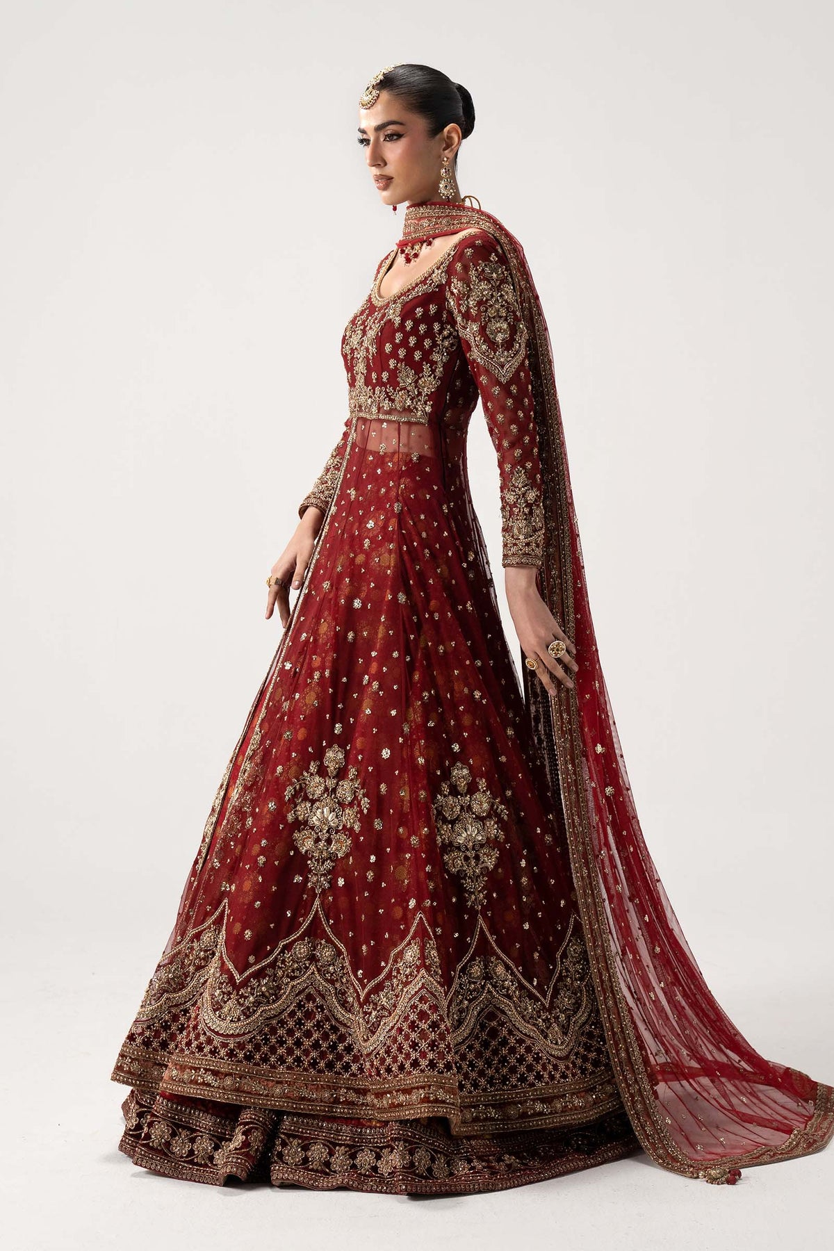Maria B Bazif style side view