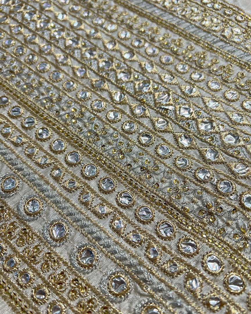 Maya Ivory Pishwas style design reference — hem work