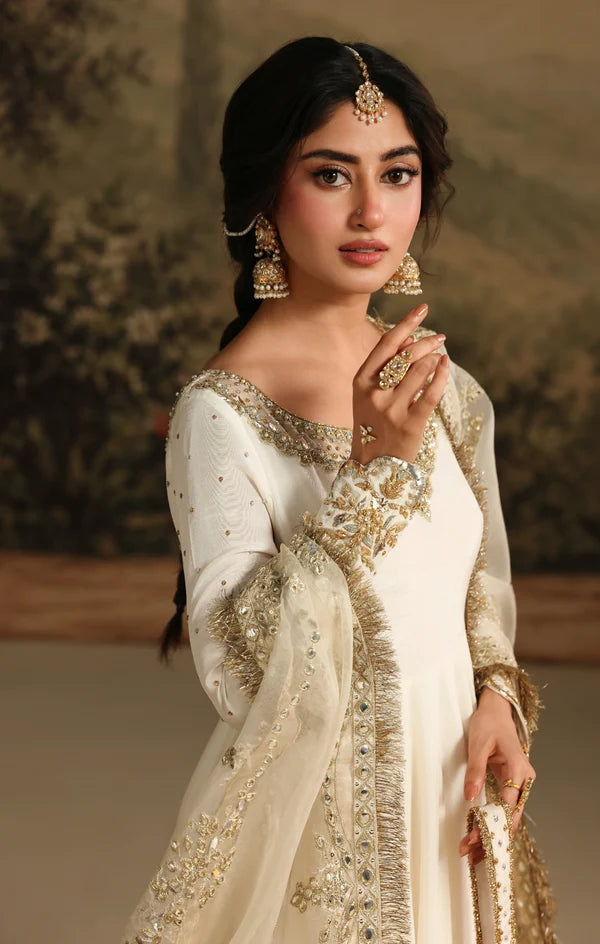 Maya Ivory Pishwas style design reference — upper outfit
