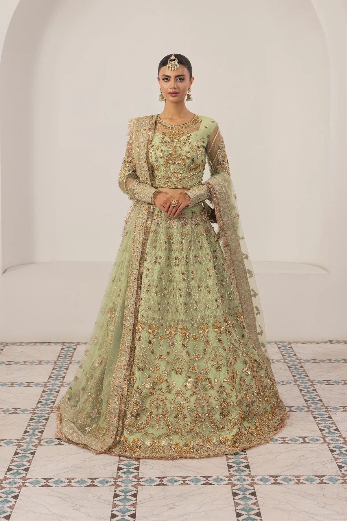 Pistaara, made by MAIRAZ — full front, design reference