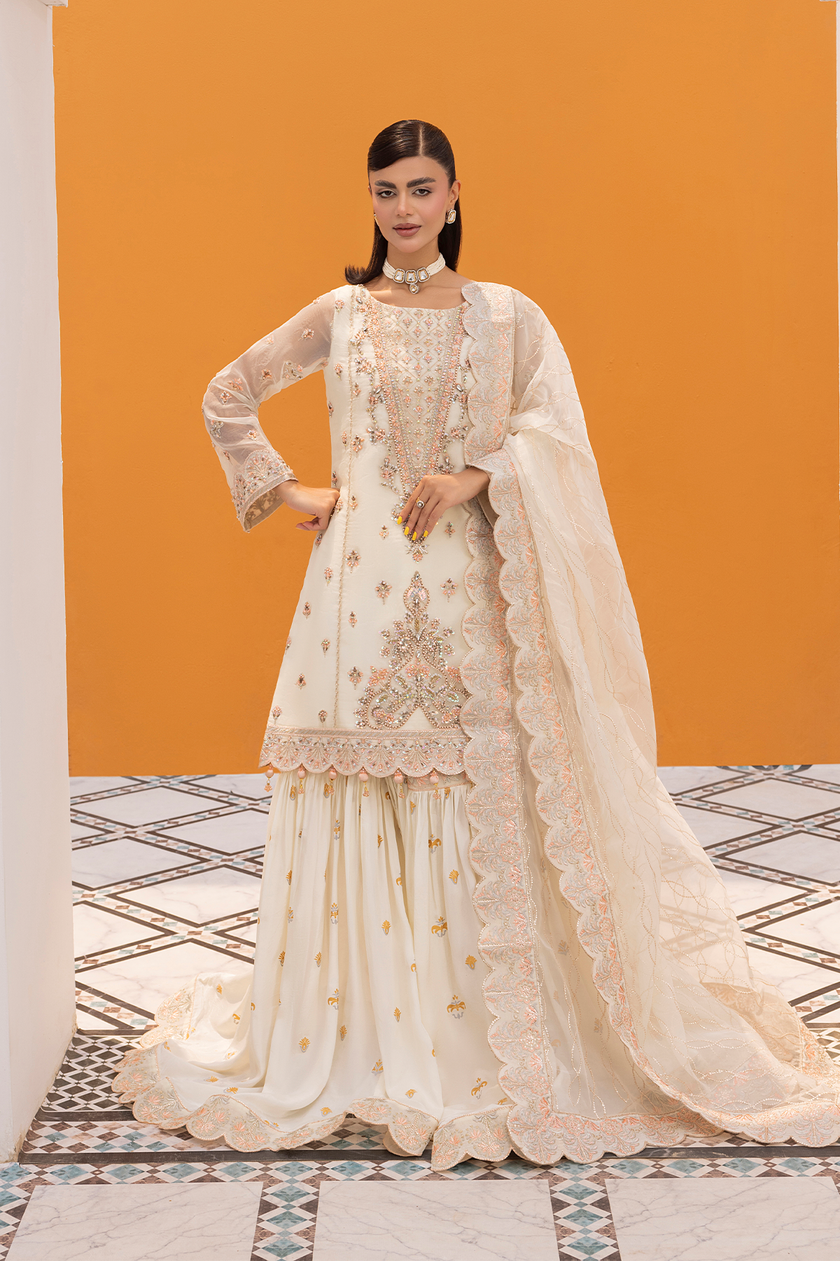 Mirha Imran Sajina — full front, design reference