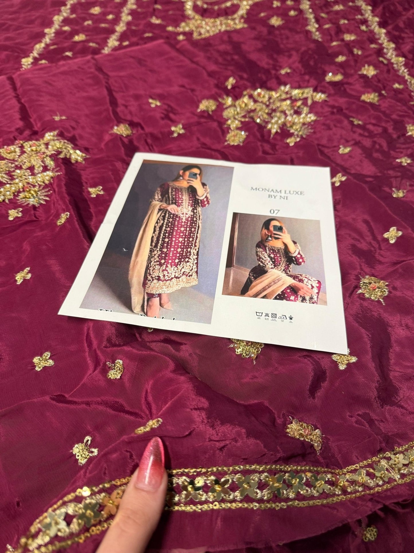 Monam Luxe – Suroor Style — Mairaz reproduction, product view 10 of 11