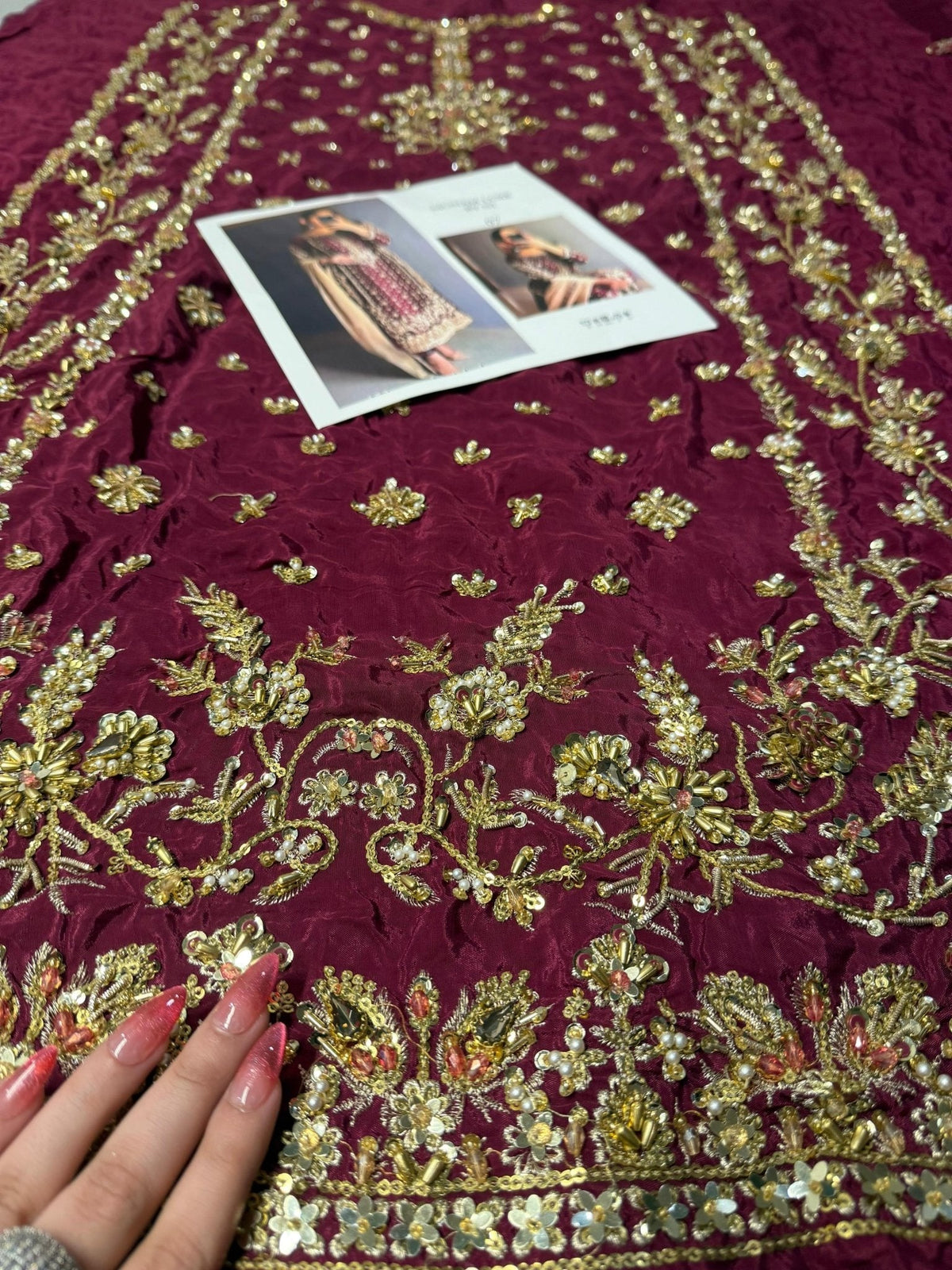 Monam Luxe – Suroor Style — Mairaz reproduction, product view 4 of 11