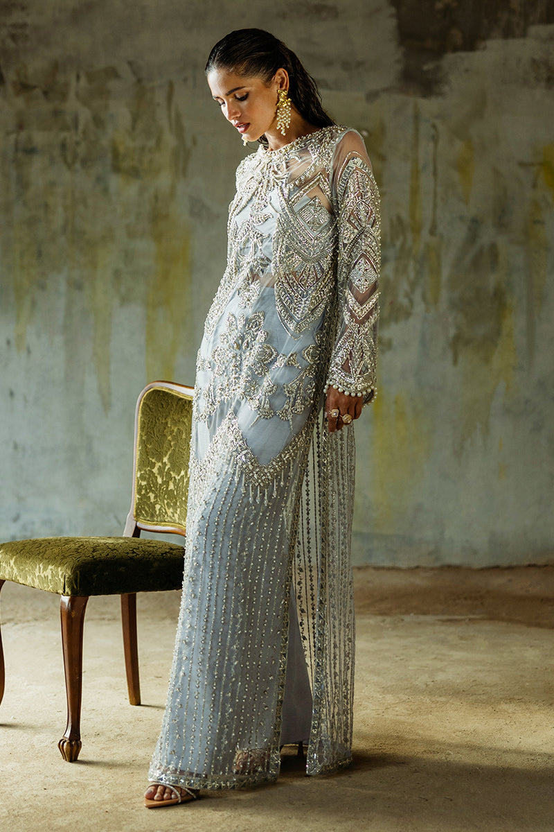Mushq – Pivoine Style — Mairaz reproduction, ice blue formal outfit, product view 3 of 7