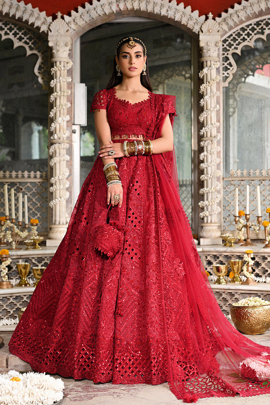 Qalamkar Muskaan RF-01 Style — Mairaz Lehenga