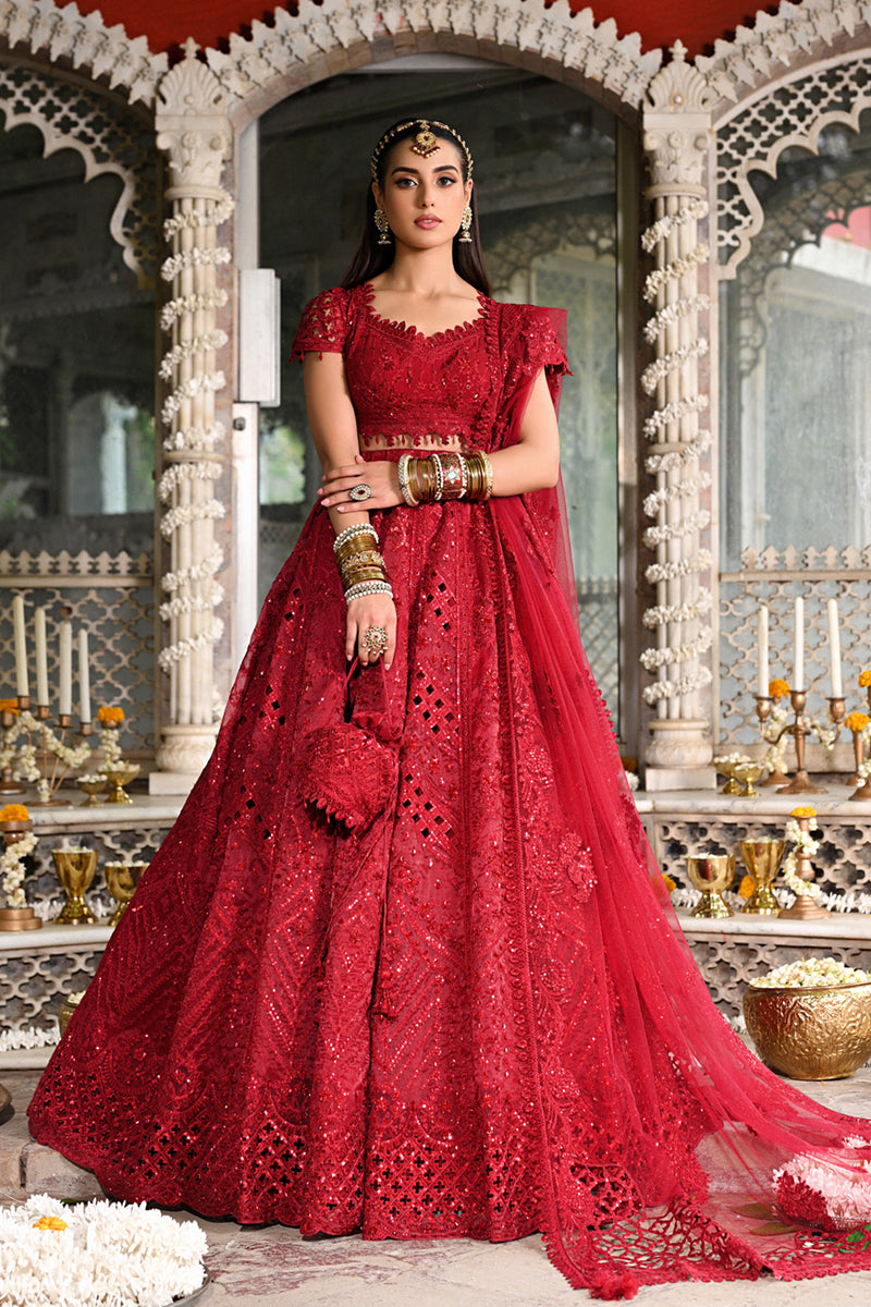 Qalamkar Muskaan RF-01 Style — Mairaz Lehenga