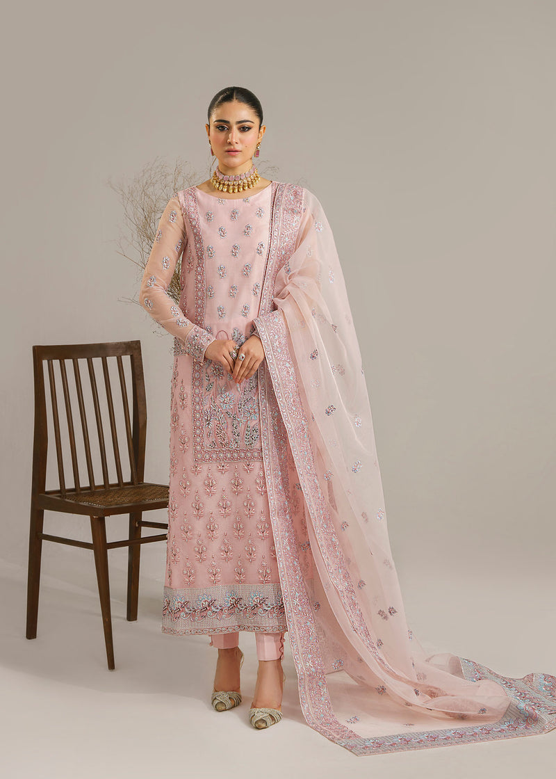 Akbar Aslam Niloufer U-1521 Style — Mairaz Three-Piece Suit