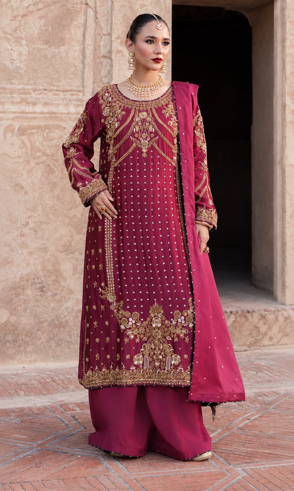 Haseens – Paimana 03 Pink Style — Mairaz reproduction, product view 1 of 2