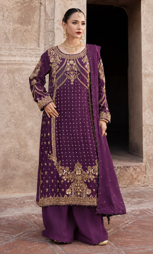 Haseens – Paimana 03 Purple Style — Mairaz reproduction, product view 1 of 2