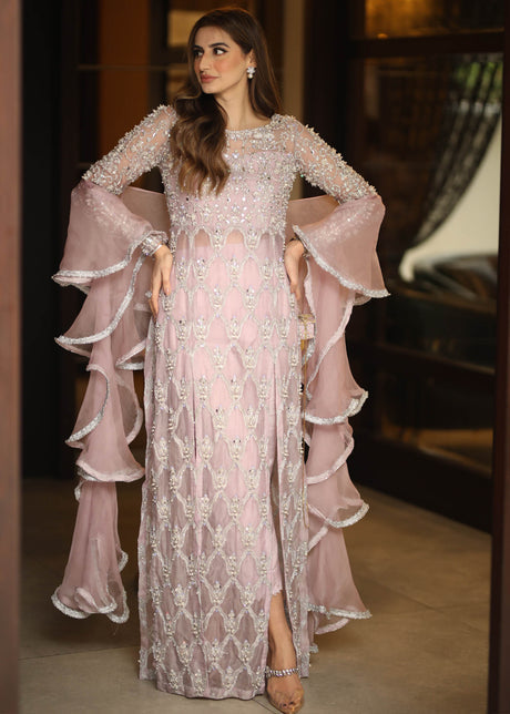 Kanwal Malik Lara Style — Mairaz Lilac Three-Piece Suit