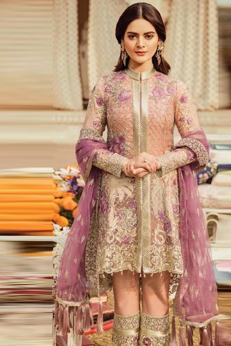 Imrozia Mauve Vista Style — Mairaz Mauve Net Suit