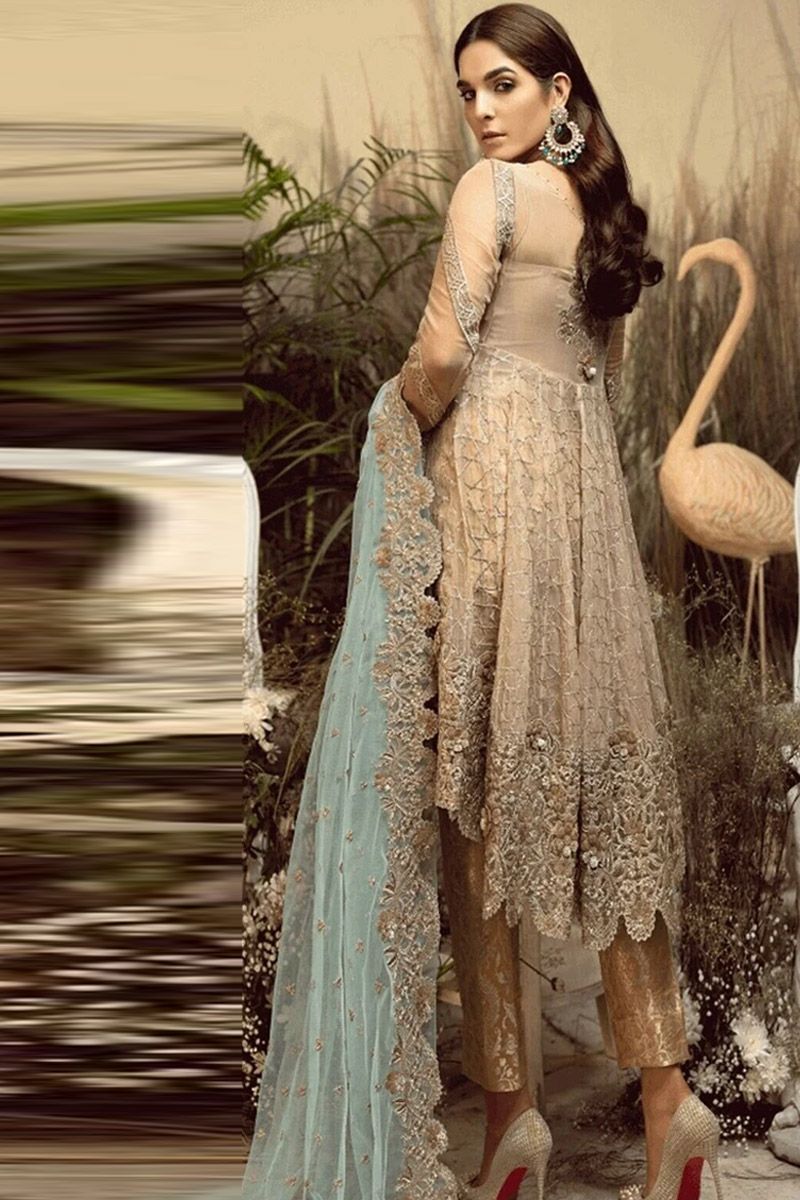 Imrozia Ginger Musk Style — Mairaz Brown Frock
