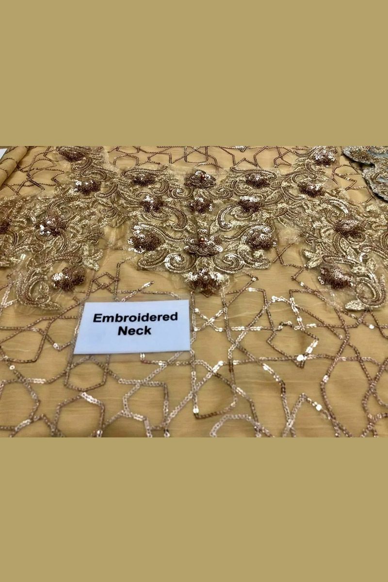 Imrozia Ginger Musk Style — Mairaz Brown Frock