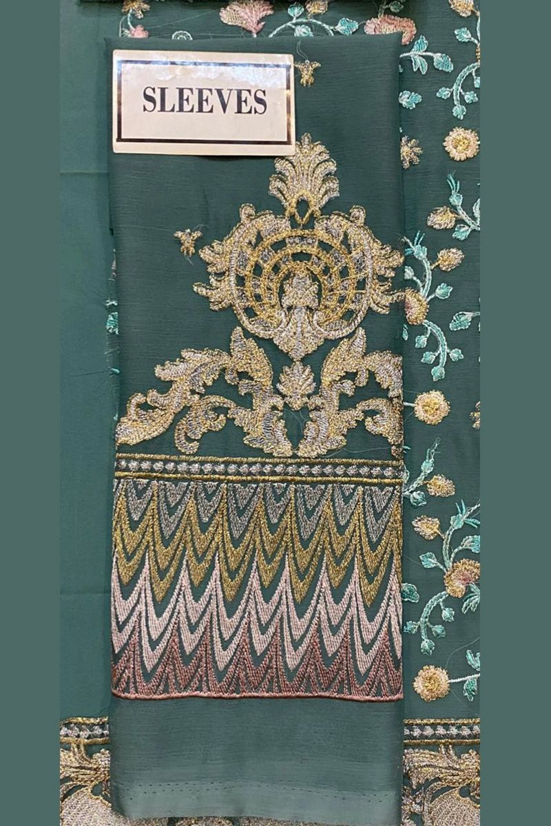 Jazmin Misty Musk Style — Mairaz Green Salwar Kameez