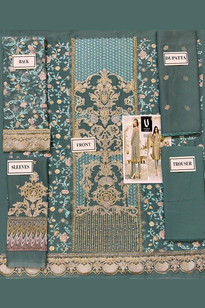 Jazmin Misty Musk Style — Mairaz Green Salwar Kameez