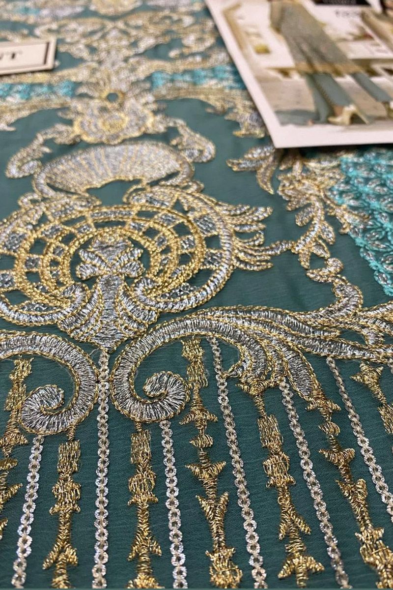 Jazmin Misty Musk Style — Mairaz Green Salwar Kameez