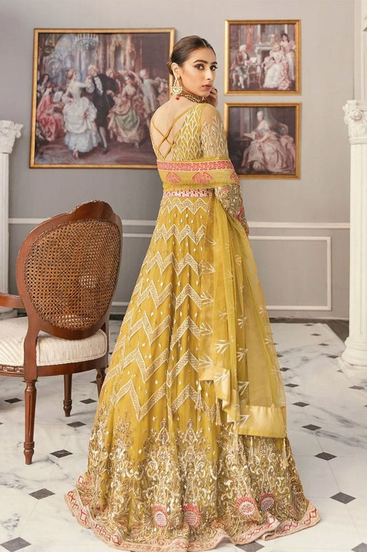 Yarrow Style — Mairaz Yellow Long Frock