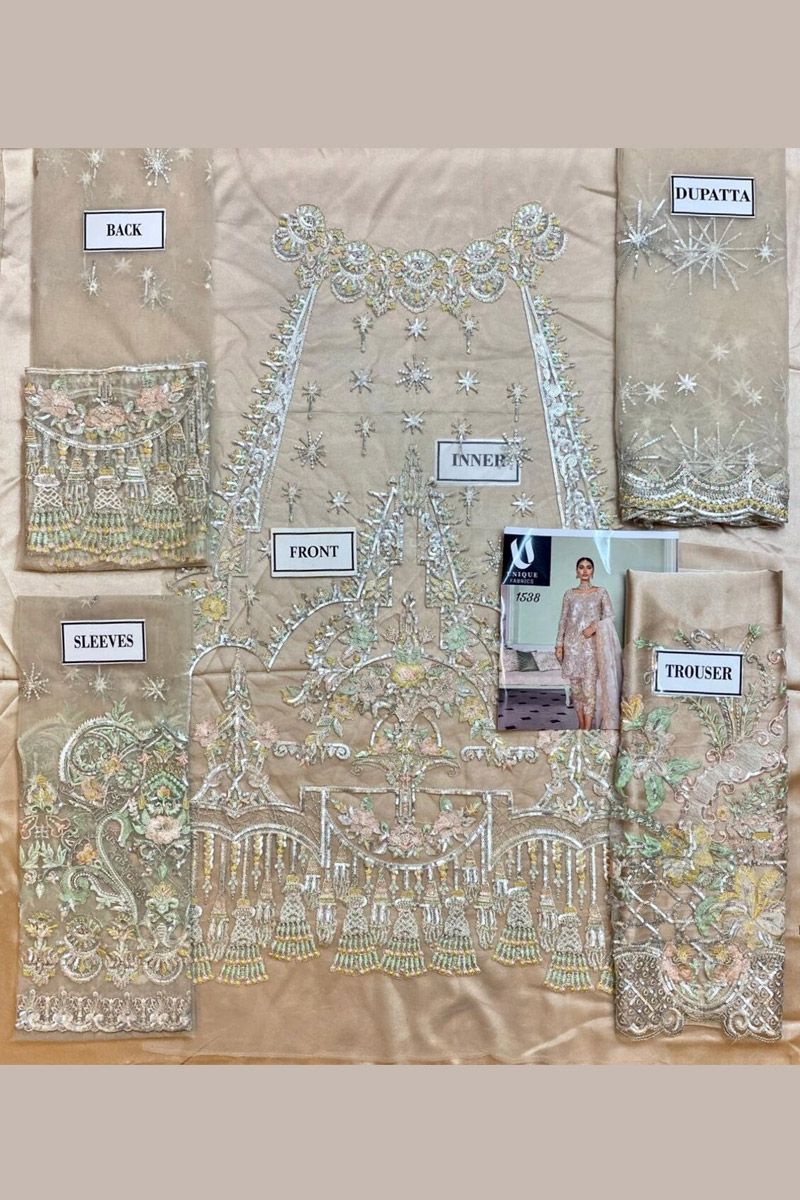 WF-19 Style — Mairaz Brown Salwar Kameez