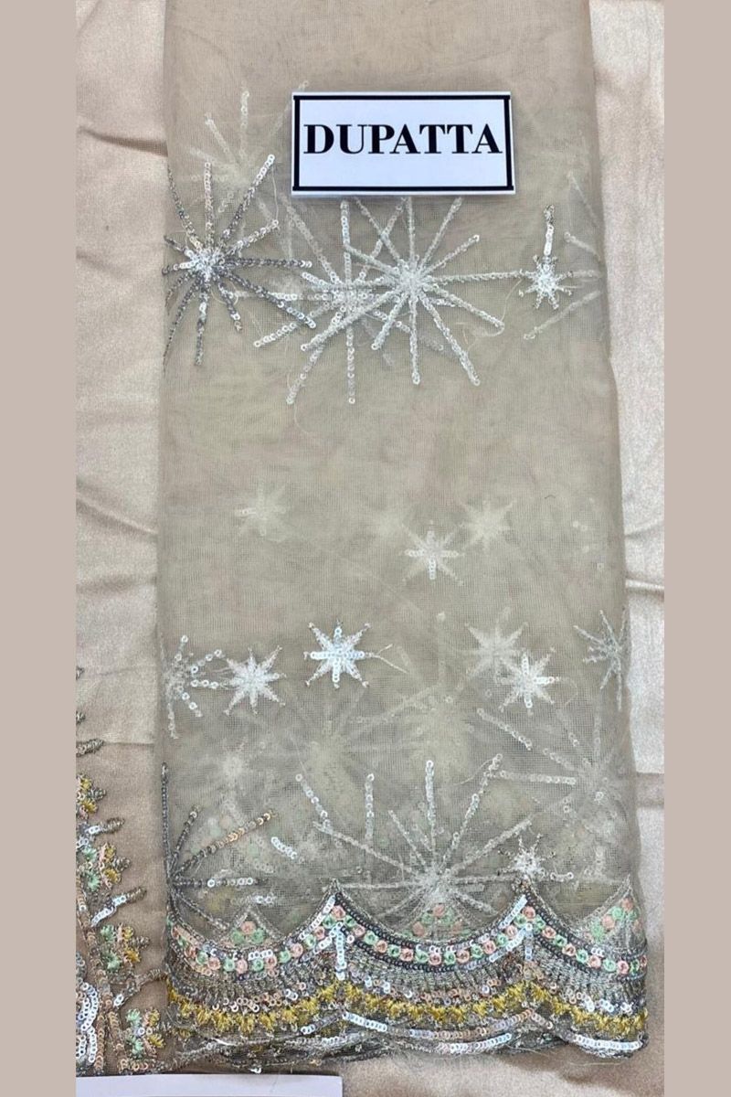 WF-19 Style — Mairaz Brown Salwar Kameez