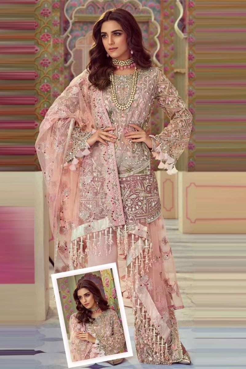 Mairaz Crimson Salwar Kameez
